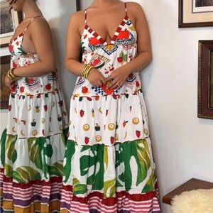 Tropical Maxi Sundress